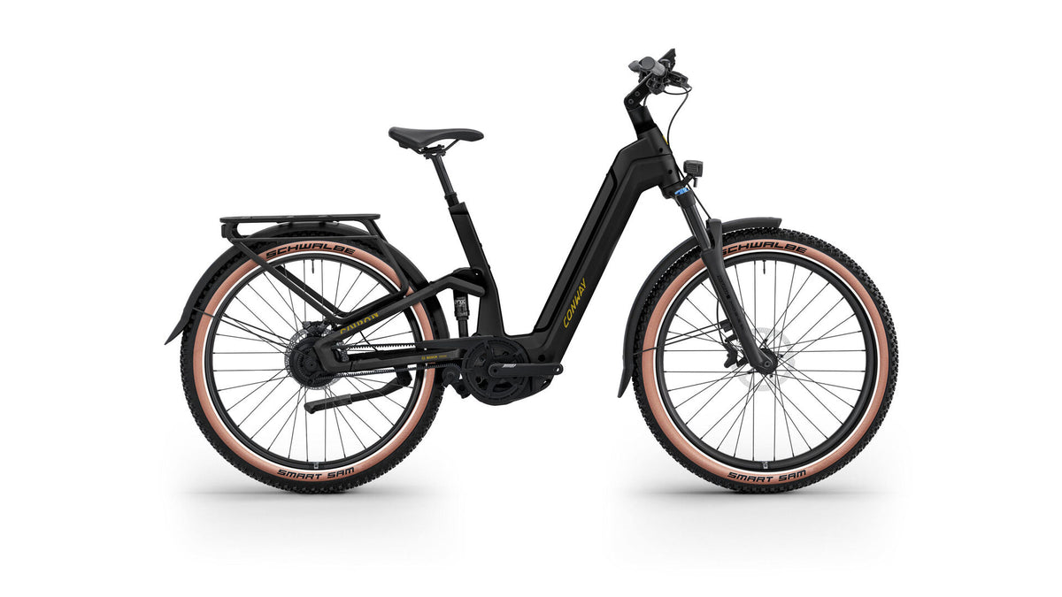 Conway Cairon C FS 2.0 B Wave (2026) – Gr. 42, black/gold, Enviolo - AMoore Bikestore