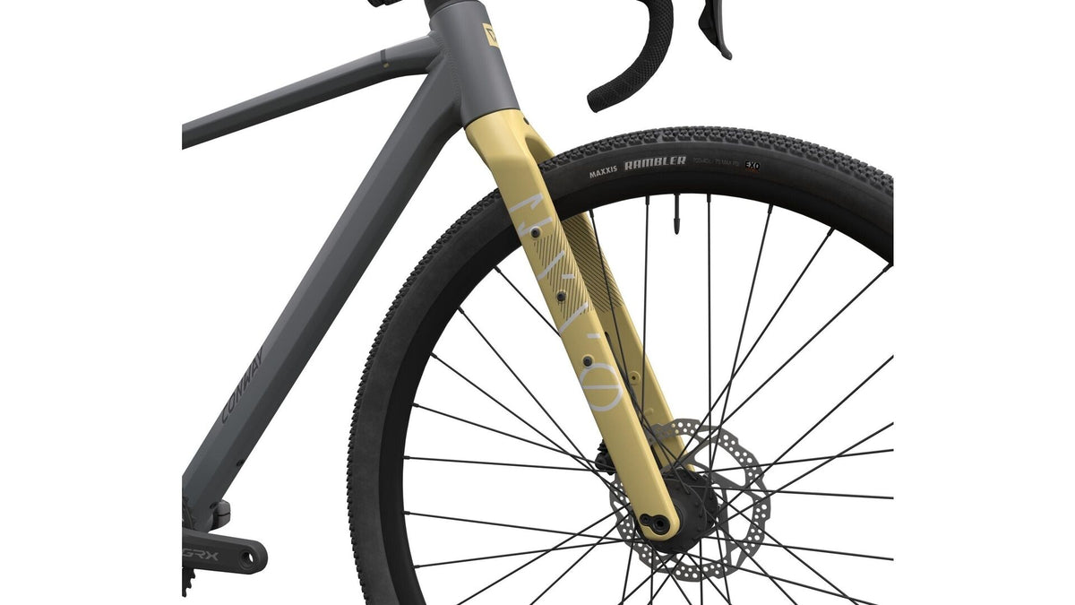 Conway Nyvo 4.0 Gravel – Gr. S / 48 cm, metallic grey matt - AMoore Bikestore