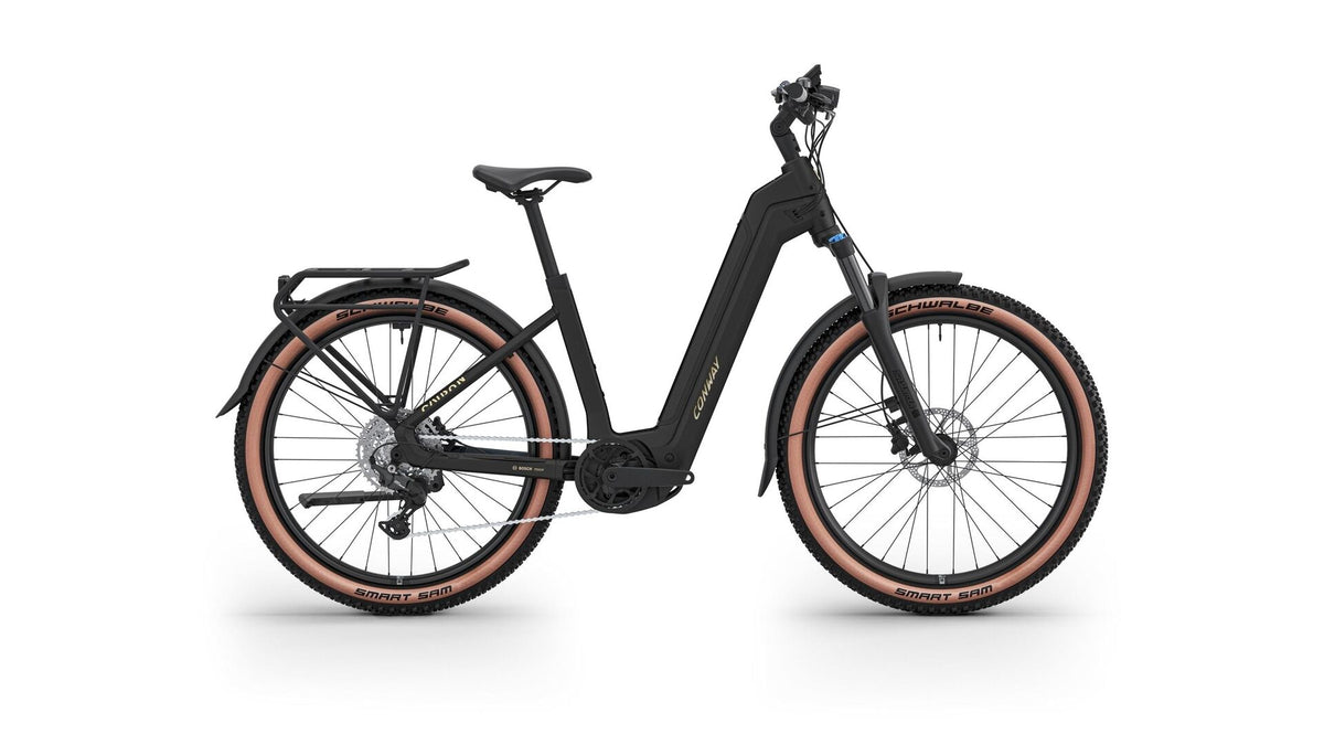 Conway Cairon C 1.0 800 Wave (2026) – Gr. M / 45 cm, black/gold - AMoore Bikestore