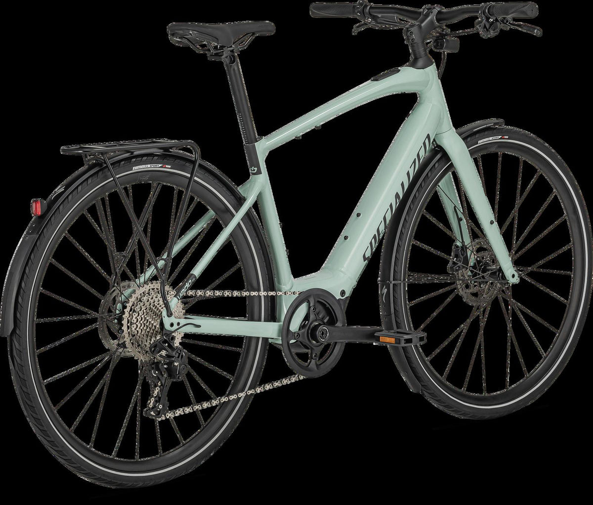 Specialized Turbo Vado SL 4.0 EQ (2023) – Gr. S, White Sage - AMoore Bikestore