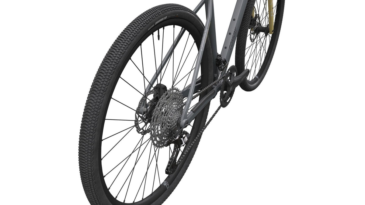 Conway Nyvo 4.0 Gravel – Gr. S / 48 cm, metallic grey matt - AMoore Bikestore