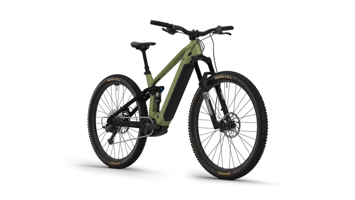 Conway Xyron ST 4.0 Full Suspension (2027) – Gr. L / 44 cm, olive/black - AMoore Bikestore