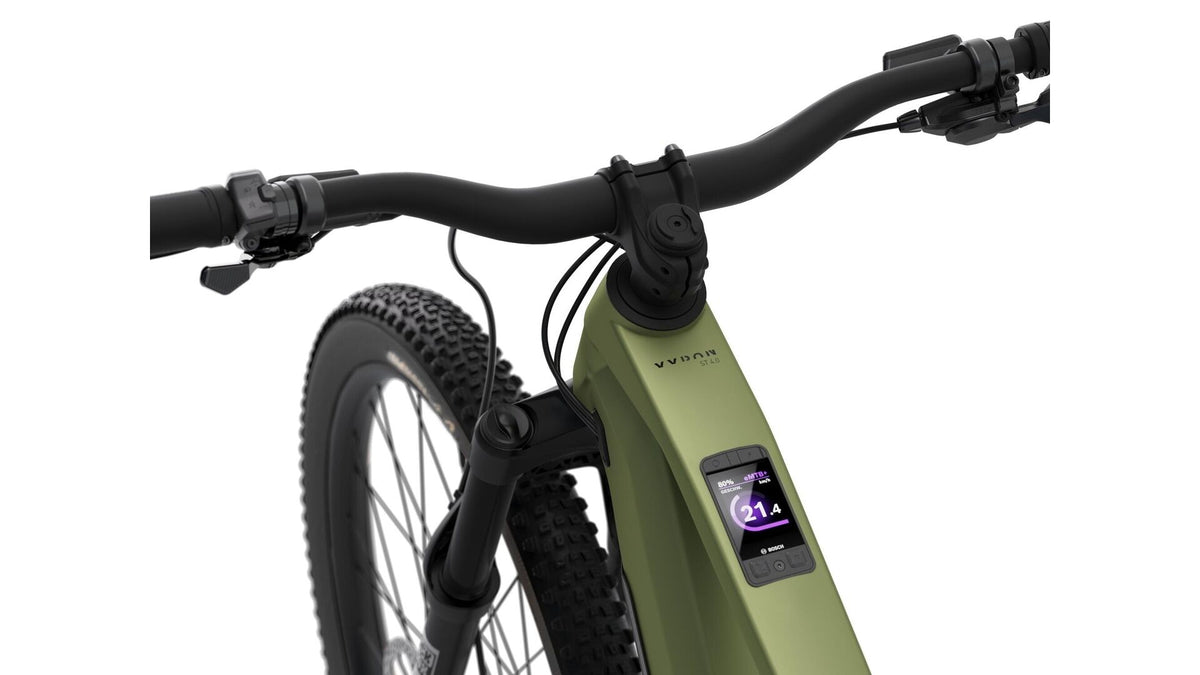 Conway Xyron ST 4.0 Full Suspension (2027) – Gr. L / 44 cm, olive/black - AMoore Bikestore