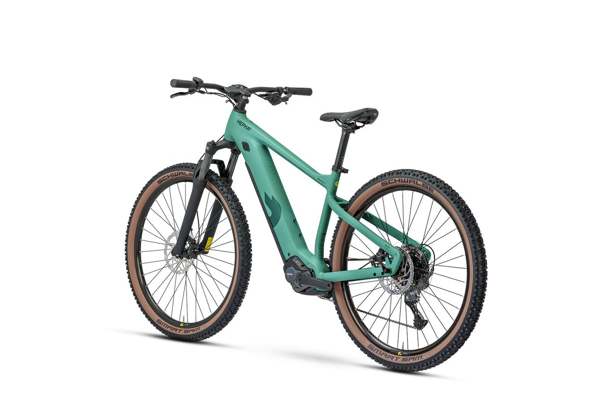 HEPHA Mountain 7 Ultra E-MTB – Gr. M (45 cm), Petrol matt - AMoore Bikestore